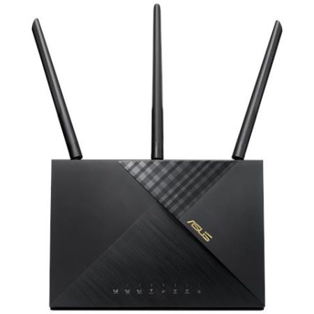 Asus Router Wireless 4G-Ax56 Dual-Band 1201 Mbps 5X Gigabit Ethernet Colore Nero Router