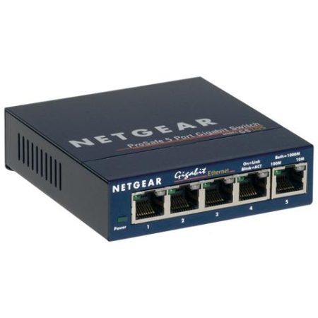 Netgear Switch Gigabit 5 Porte 10/100/1000 Mbps Base-T Switch