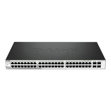 Switch D-Link Switch Dgs-1210-52 48 Porte Gigabit Ethernet 4 Porte Sfp Web Managed